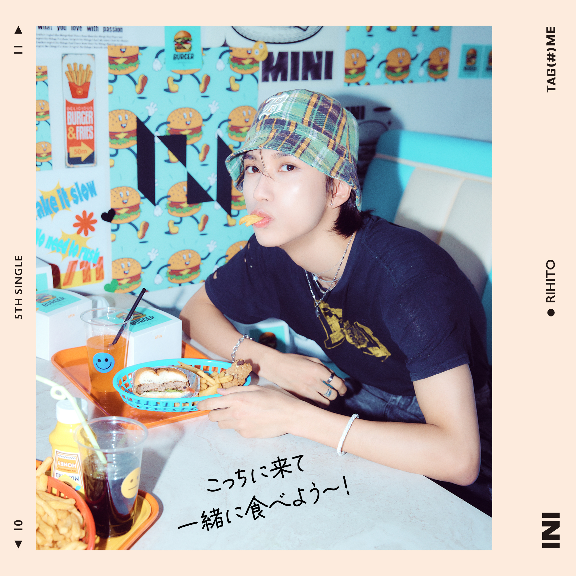 INI - INI　W特典　オリジナルアクリルネーム　池﨑理人 INI - INI W特典 オリジナルアクリルネーム 池﨑理人 INI W特典