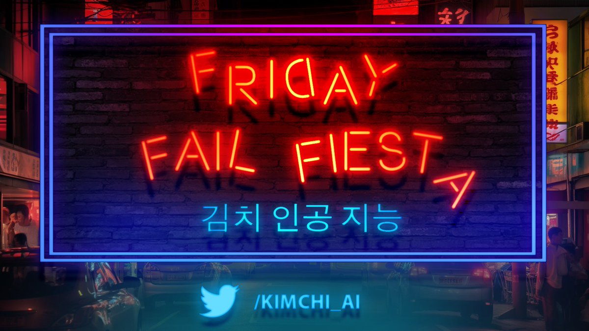Kimchi_AI's tweet photo. Welcome everybody, to the UNBELIEVABLE 20th week of #FridayFailFiesta !

Anybody got nice fails to share? 🤭😂😍🫡

I will not tag people myself, but if you participate and want to make someone laugh, please tag!

May the failiest fail win! 😂🤭🫡

Have fun!

👇👇👇 https://t.co/OwsMKSsvGu