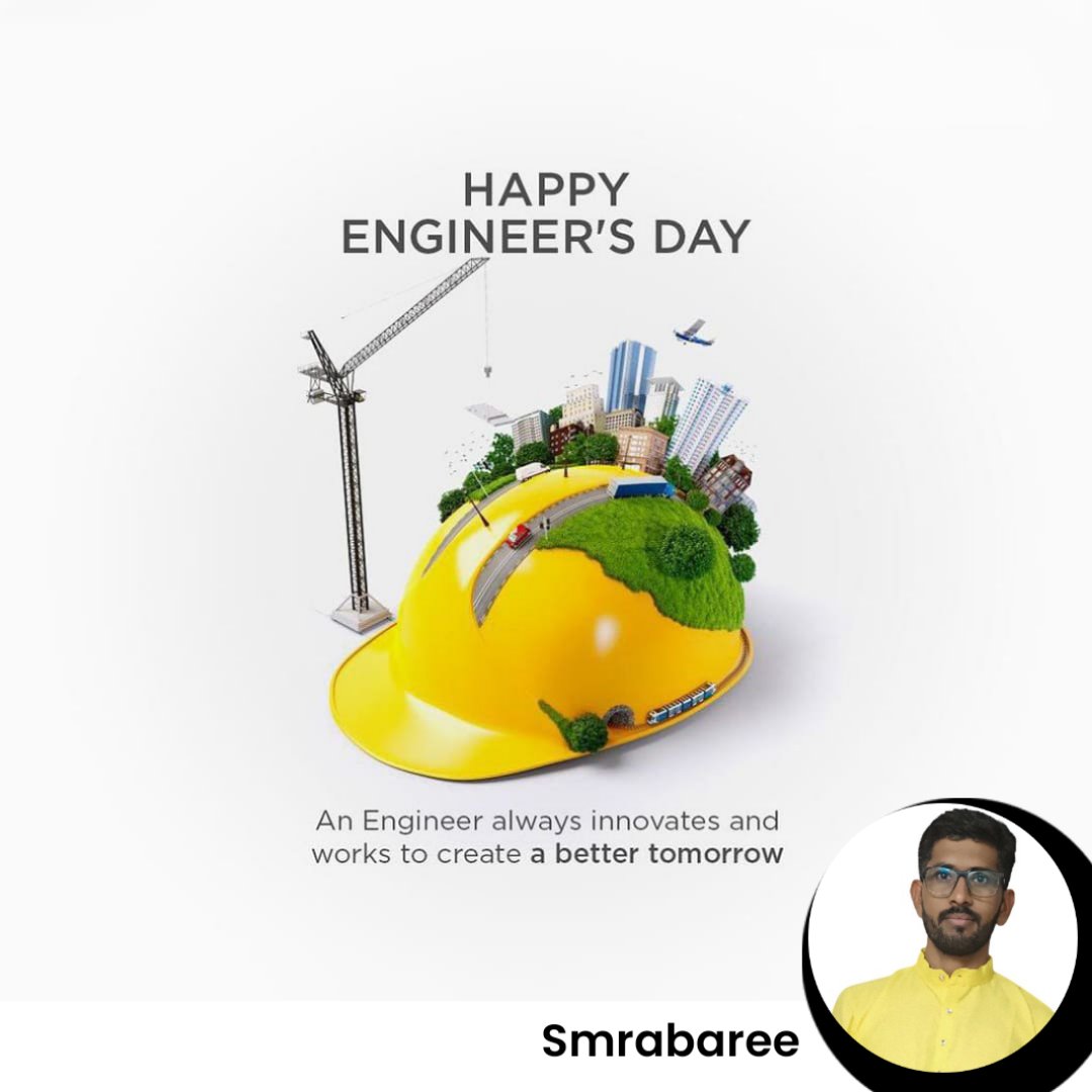 SMRabaree's tweet photo. Greetings to all hardworking engineers on #EngineersDay! Our innovative minds and tireless dedication have been the backbone of our nation's progress. From infrastructural marvels to tech breakthroughs, our contributions touch every aspect of all world's lives. https://t.co/Hw0sSTCwR9