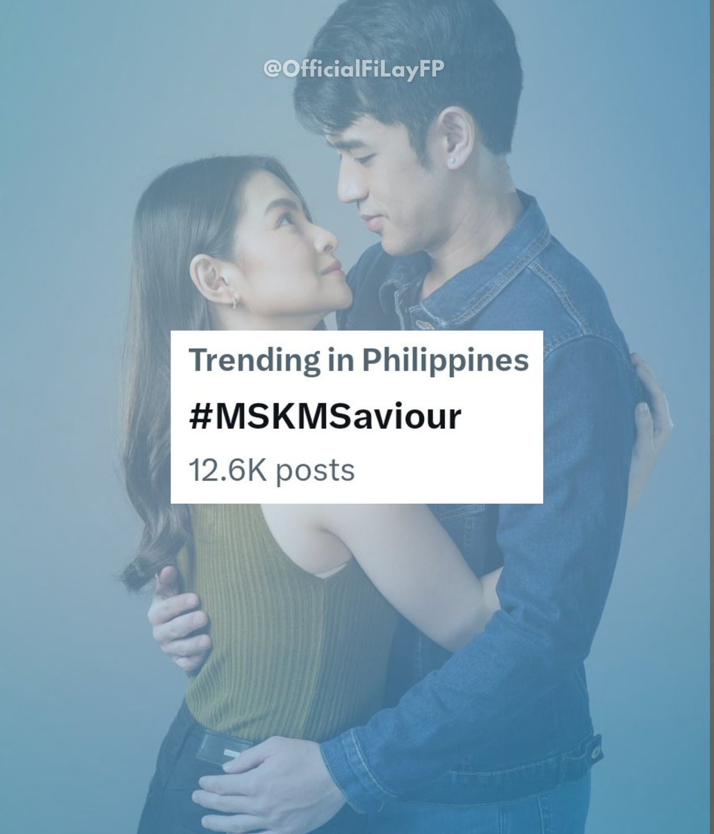OfficialFiLayFP's tweet photo. LOOK | Nearly 18 hours since its release, #MagingSinoKaManGMA's episode 4, #MSKMSaviour is still Trending in the Philippines ๐ค
Make sure to join us later, Saklays and Investors!
#DavidLicauco | Carding
#BarbieForteza | Monique
#BarDa https://t.co/caHJwWtpXC