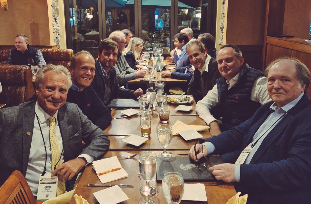 RonStoeferle's tweet photo. What a great dinner with the last remaining gold (mining) bugs.

@wmiddelkoop @LawrenceLepard #AdrianDay @Myrmikan @TheGoldAdvisor https://t.co/3drD8V3EMp