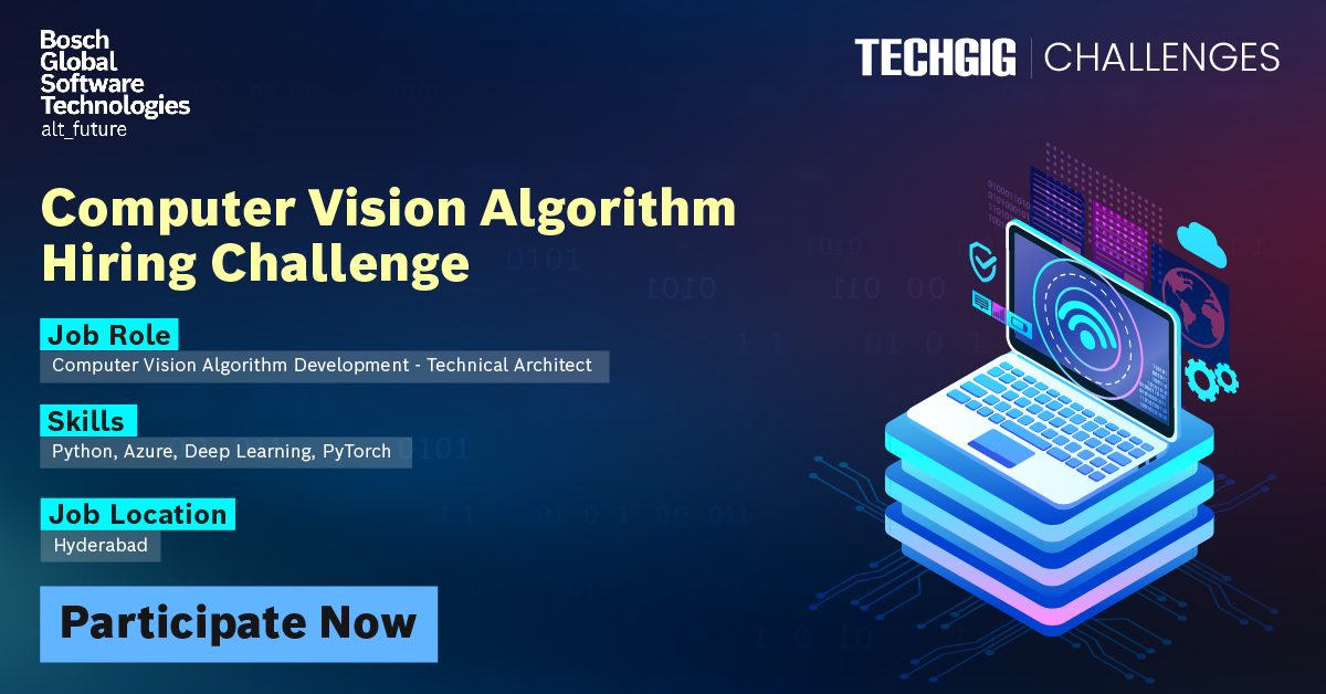 techgigdotcom's tweet photo. Unleash your visual intelligence! Join our #ComputerVisionAlgorithm #HiringChallenge and showcase your skills to shape the future of AI.

Register now and get an opportunity to pursue a @TechCareer with @BoschSoftware🔗https://t.co/RJodCyJQXM

#TechGig #AIInnovation https://t.co/tRSfEgbzJw