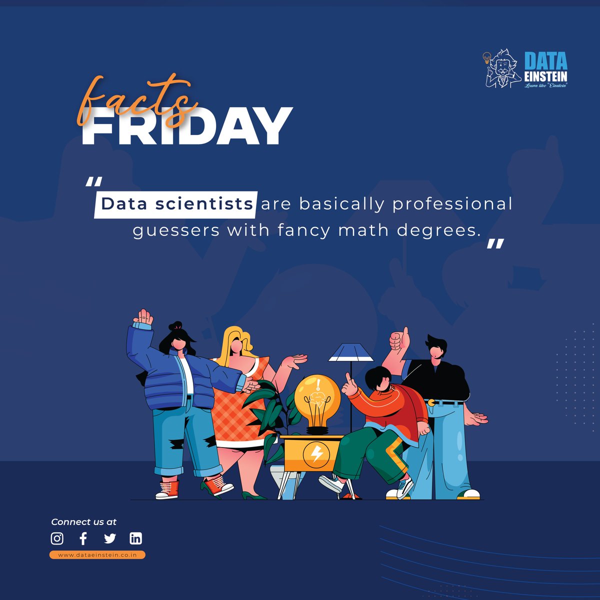 dataeinstein's tweet image. Fact Friday !!
.
.
.
.
.
#DataScience #BigDataAnalysis #DataDriven #DecisionMaking #Analytics #MachineLearning #AIForInsights #Interdisciplinary
#DataAnalytics #DataVisualization #InformationAge #DataScientists
#InformedChoices #CrossDisciplines #DataInsights #SmartDecisions