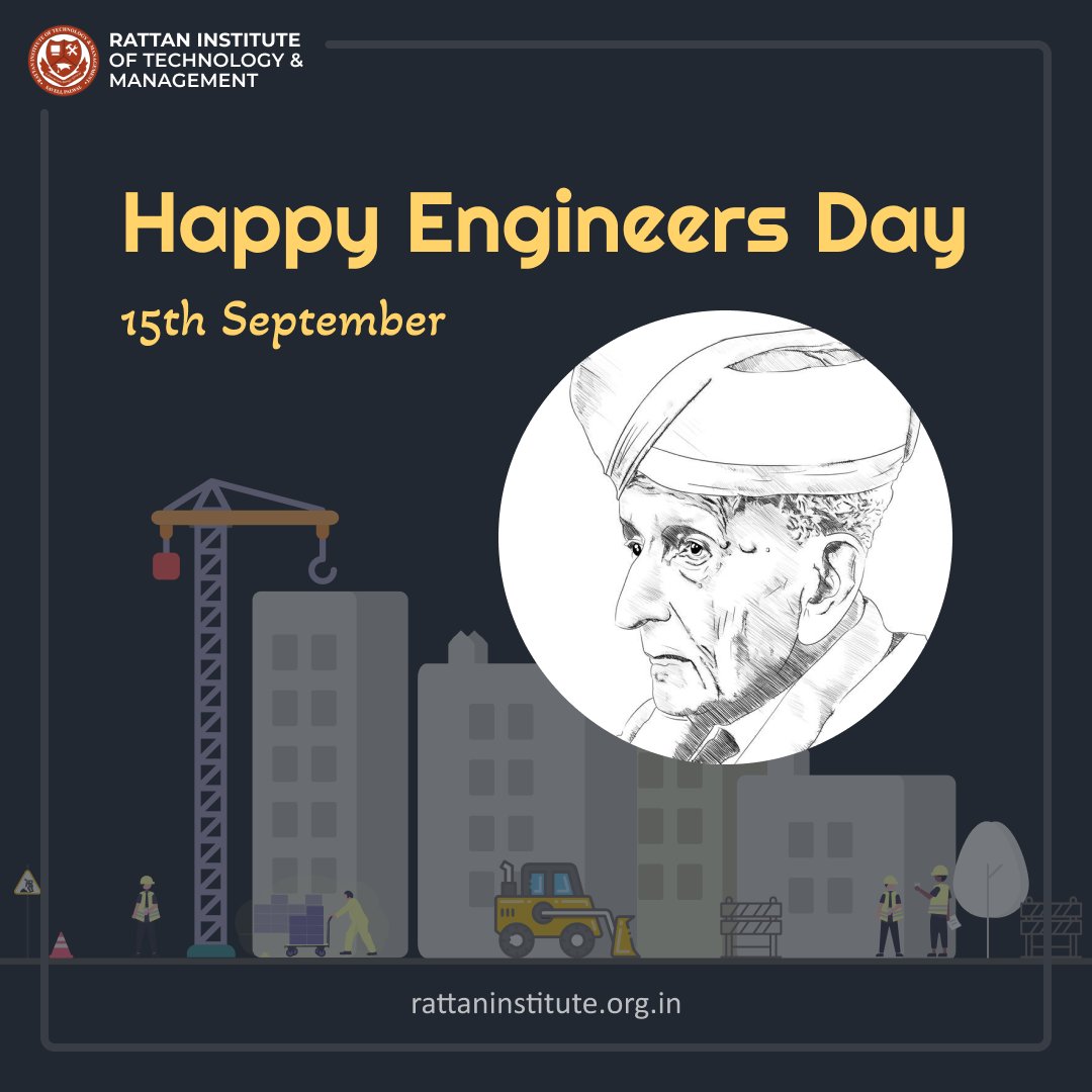 ritm_college's tweet photo. On the occasion of Engineers Day, we wish to thank all the creative, intelligent and amazing engineers a very #HappyEngineersDay

#EngineersDay #Innovation #EngineeringExcellence #RITM https://t.co/HAK2D6xOgN