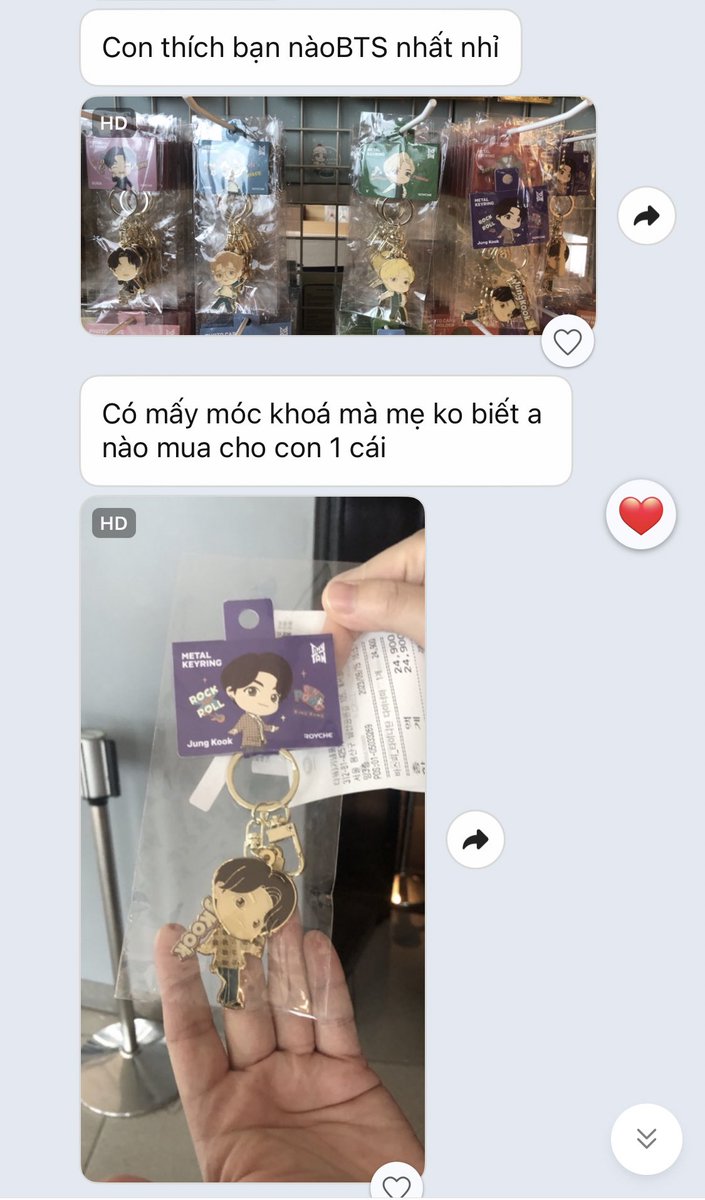 tomato3004's tweet photo. Share 1 chút đáng iu trong ngày, mẹ em đi Hàn rùi nhìn thấy mấy anh xong mua cho em liền nèe
*gần 400k một cái trong khi mẹ bảo h hết tiền rùi sang đấy không mua gì nữa 🥹 https://t.co/QTP4qyHSz1