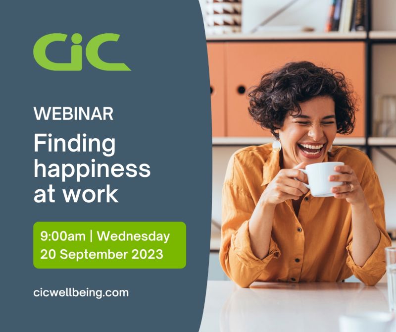 CiC: Workforce wellbeing tweet media