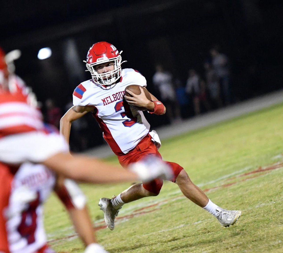 SarahBookout's tweet photo. Game day and birhtday week for @ColeTrane07!  Beat the Hoxie Mustangs! https://t.co/LtHEweGPb4