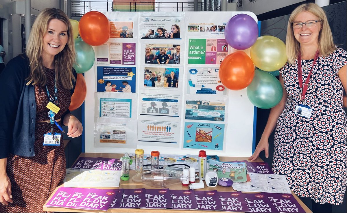 SFT Paediatrics (@sftpaediatrics) on Twitter photo It's #AskAboutAsthma week and you may have seen our lovely colleagues promoting awareness at Musgrove Park Hospital. <a href="/DawnBartin/">Dawn Bradley π</a> It's #AskAboutAsthma week and you may have seen our lovely colleagues promoting awareness at Musgrove Park Hospital. <a href="/DawnBartin/">Dawn Bradley π</a>