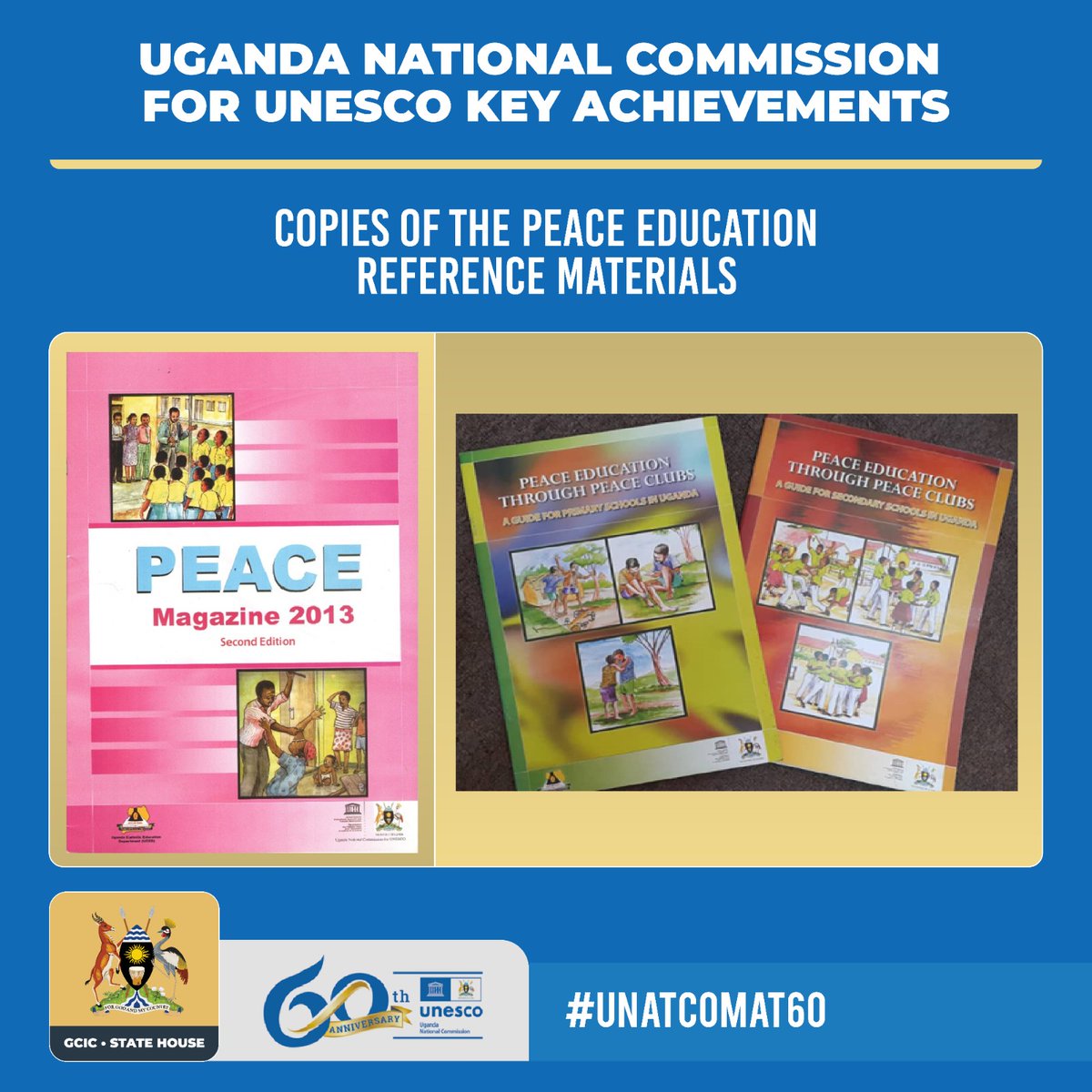 UNESCO-Uganda National Commission (@unescoug) on Twitter photo ๐Celebrating #UNATCOMAT60๐
<a href="/unescoug/">UNESCO-Uganda National Commission</a> has worked with <a href="/NCDCUg/">National Curriculum Development Centre</a> to integrate human rights and peace education into the national curriculum to empower learners with knowledge and values for a brighter, more harmonious future. ๐
<a href="/Agoirosie1/">Agoirosie</a>
<a href="/Educ_SportsUg/">Ministry of Education and Sports - Uganda</a>
<a href="/GCICUganda/">Government Citizen Interaction Centre</a>
@MusomesaUg ๐Celebrating #UNATCOMAT60๐
<a href="/unescoug/">UNESCO-Uganda National Commission</a> has worked with <a href="/NCDCUg/">National Curriculum Development Centre</a> to integrate human rights and peace education into the national curriculum to empower learners with knowledge and values for a brighter, more harmonious future. ๐
<a href="/Agoirosie1/">Agoirosie</a>
<a href="/Educ_SportsUg/">Ministry of Education and Sports - Uganda</a>
<a href="/GCICUganda/">Government Citizen Interaction Centre</a>
@MusomesaUg