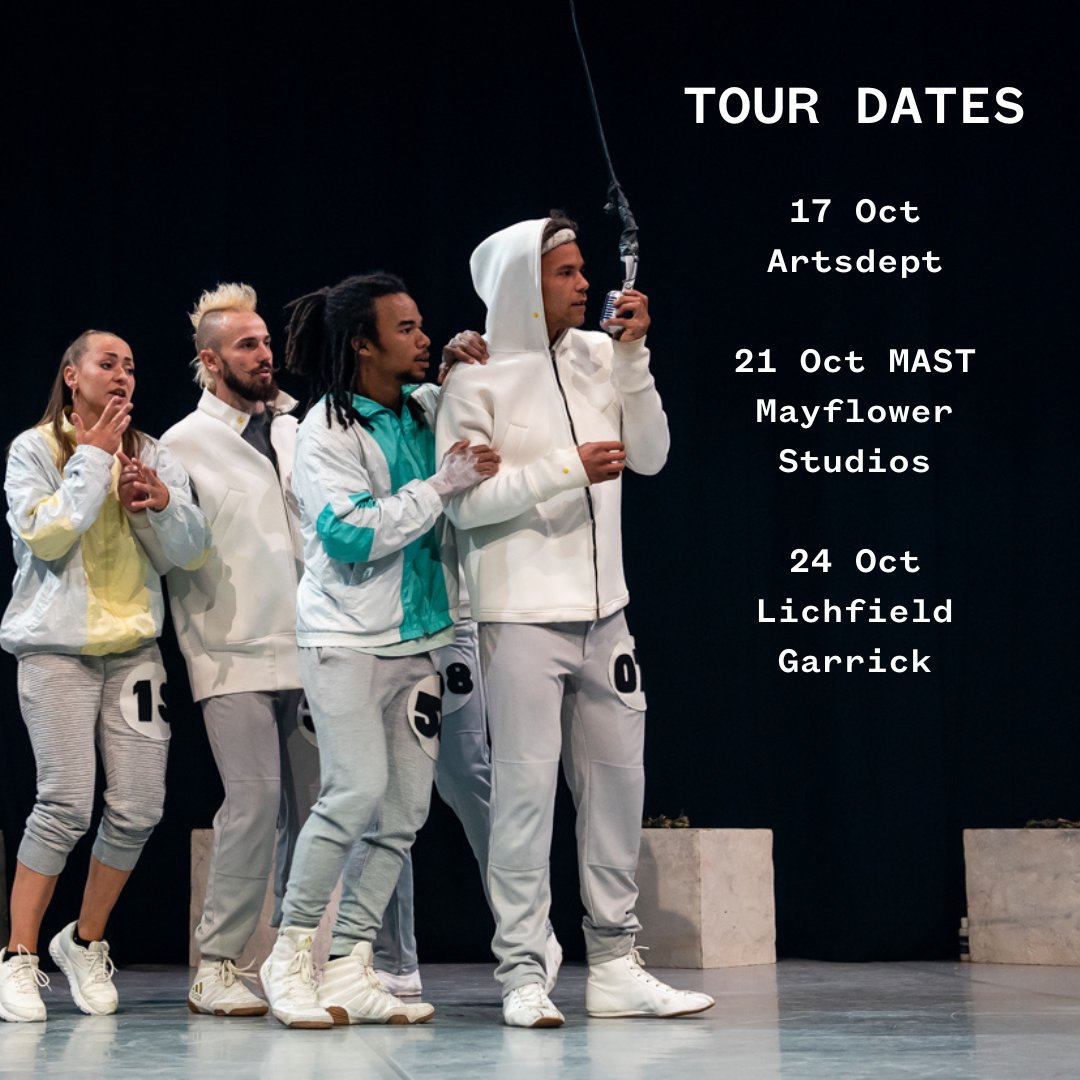 Barely Methodical Troupe (@bmtroupe) on Twitter photo The tour of #KINtheshow has now started! Thanks to everyone who came to see us at <a href="/LighthousePoole/">Lighthouse Poole</a>. We’ve got three more venues to visit – who’s coming to see us? bit.ly/45DkJj4
17 Oct <a href="/artsdepot/">artsdepot</a>
21 Oct <a href="/MASTStudios/">Mayflower Studios</a>
24 Oct <a href="/The_Garrick/">Lichfield Garrick 🎭</a>
📸Inept Gravity The tour of #KINtheshow has now started! Thanks to everyone who came to see us at <a href="/LighthousePoole/">Lighthouse Poole</a>. We’ve got three more venues to visit – who’s coming to see us? bit.ly/45DkJj4
17 Oct <a href="/artsdepot/">artsdepot</a>
21 Oct <a href="/MASTStudios/">Mayflower Studios</a>
24 Oct <a href="/The_Garrick/">Lichfield Garrick 🎭</a>
📸Inept Gravity