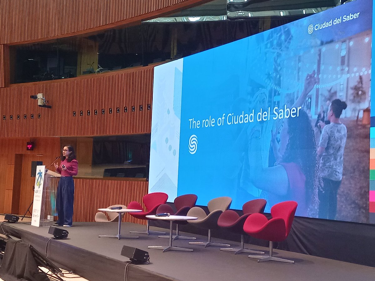TorralbasLuis's tweet photo. #IASP2023. Oradores de Panamá, Brasil, Nigeria, Kenya, Sudáfrica y Luxemburgo disertaron sobre el futuro de los ecosistemas de innovación y la gestión del talento humano. Gran cierre del evento. #CreceCon3CE https://t.co/covWW1smHO