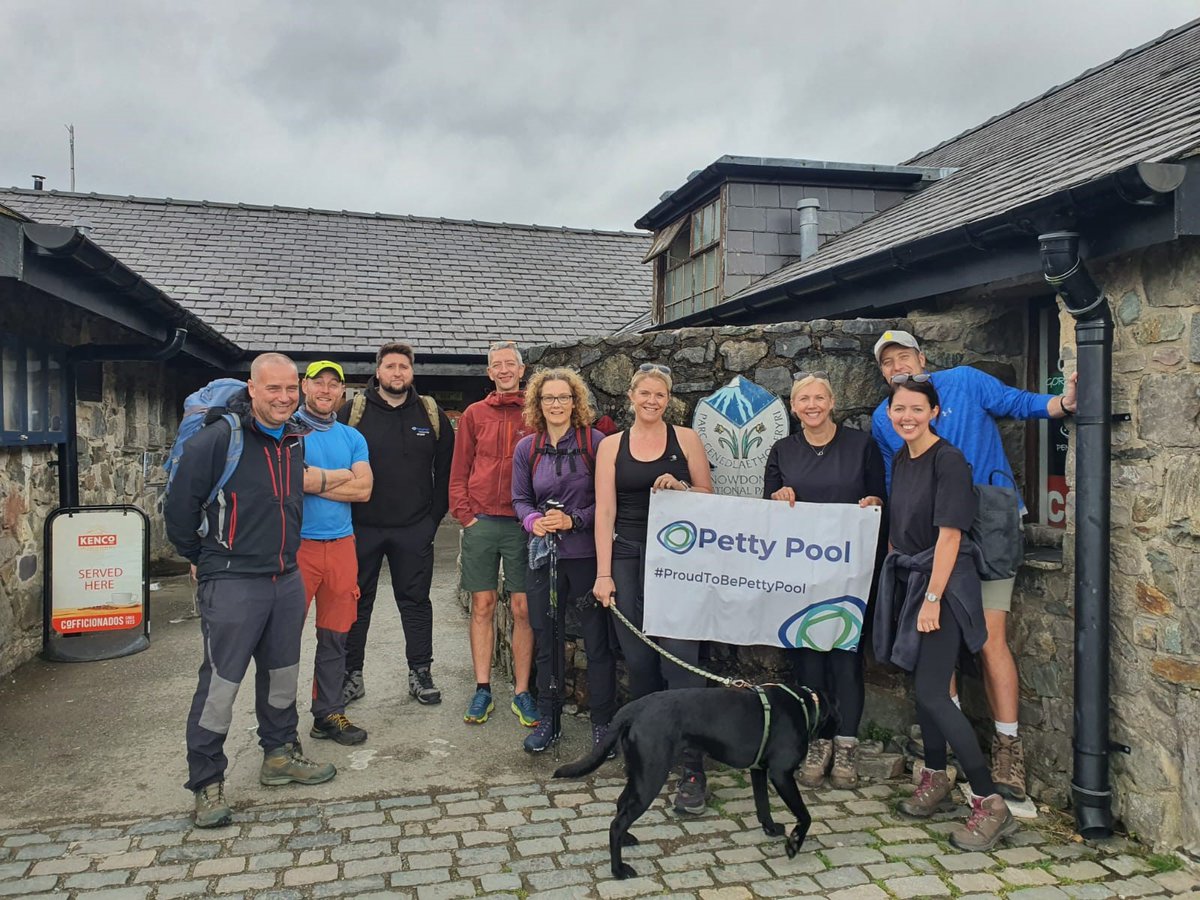 PettyPoolColl's tweet photo. The #DreamTeam have arrived at Snowdonia National Park #ProudToBePettyPool https://t.co/40KKNC0SQT