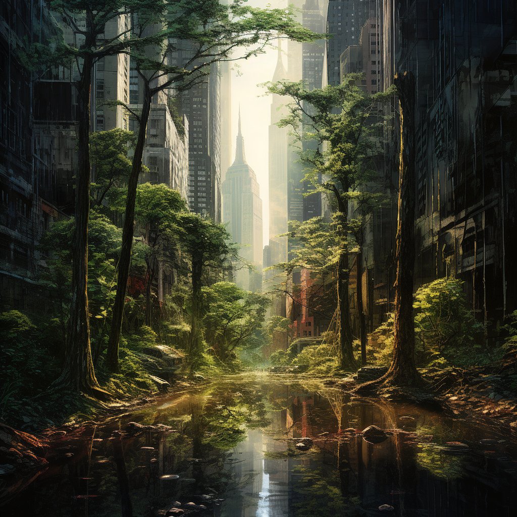 Sea Magic (@sea_magic) on Twitter photo <a href="/StarbeamOne/">starbeam.one</a> ▪️The Convergence of Two Worlds▪️
#artchallenge #digitalart #art #aiart #forest #skyscrapers #fantasy <a href="/StarbeamOne/">starbeam.one</a> ▪️The Convergence of Two Worlds▪️
#artchallenge #digitalart #art #aiart #forest #skyscrapers #fantasy