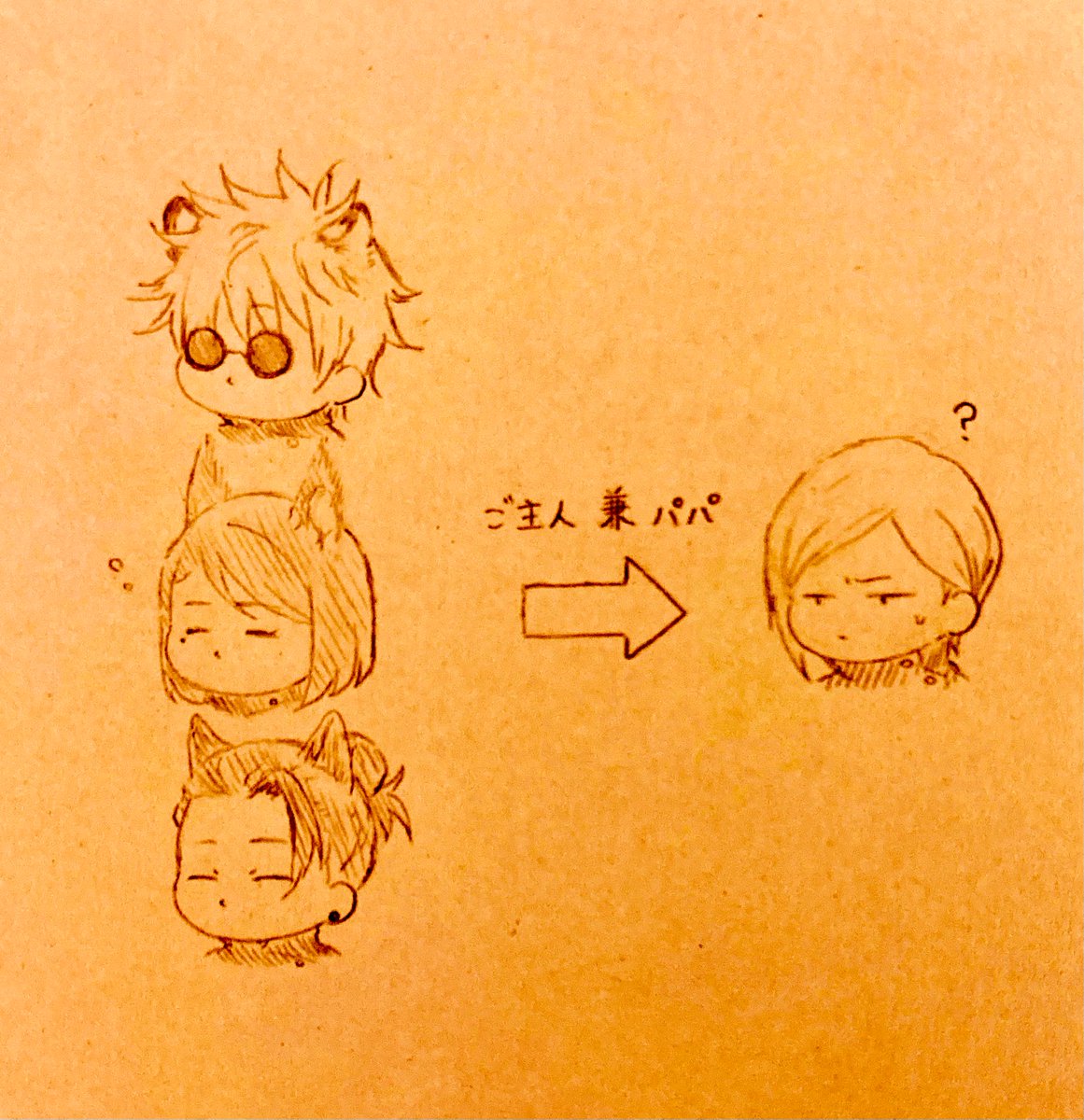 息抜きのおえかき
ほぼ❄️🐆5️⃣です 