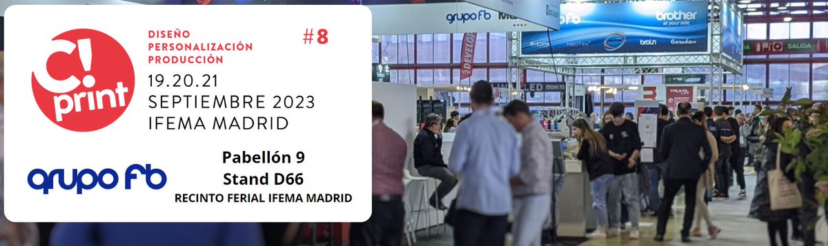 Grupofbmaq's tweet photo. Nos vemos pronto! #Cprint2023 https://t.co/vPxGUqk3Lr