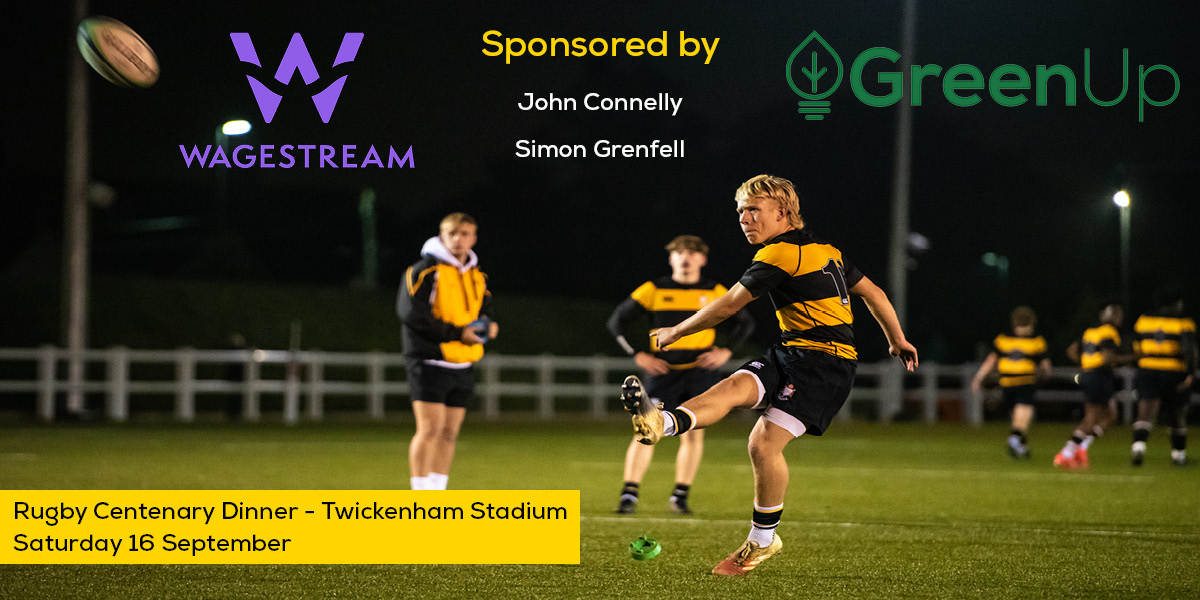 Our <a href="/OratoryRugby/">OratoryRugby</a> Centenary Dinner with Sir Ian McGeechan OBE is taking place tomorrow at Twickenham Stadium! 🙌🏉Huge thanks to our sponsors #GreenUp, <a href="/wagestream/">Wagestream</a>, John Connelly &amp; Simon Grenfell. #OratoryRugby #OratoryRugby100 #OratoryJoy #OratorySport <a href="/OratorySport/">Director of Sport</a>