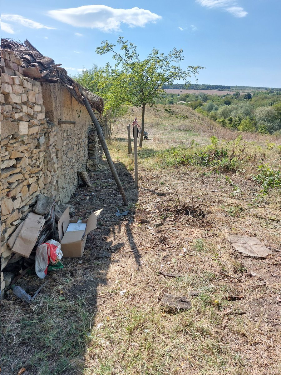 Cleared all the rubbish from outside the properties.