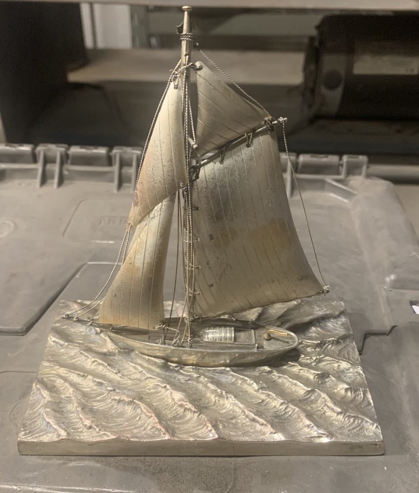 A silver ship    #silver #gold #silverPrice #silverbacks #silversqueeze #silverRaid #apes #EndTheFed #follow #investing #stacking #coins #oldcoins #SilverAlert