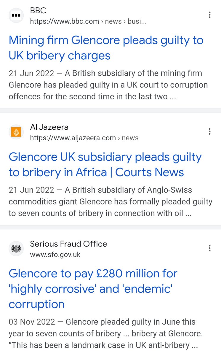 BraTokolloZA_'s tweet photo. Brian Molefe talks about ending loadshedding, Glencore was very unhappy with this
Glencore pleaded guilty to bribery charges in UK ,a company with close relationship with cyril ramaphosa ,who bribed ANC delegates at Nasrec Conference during cr17campaign
#PhalaPhalaFarmGate https://t.co/K1Ljj67zzv
