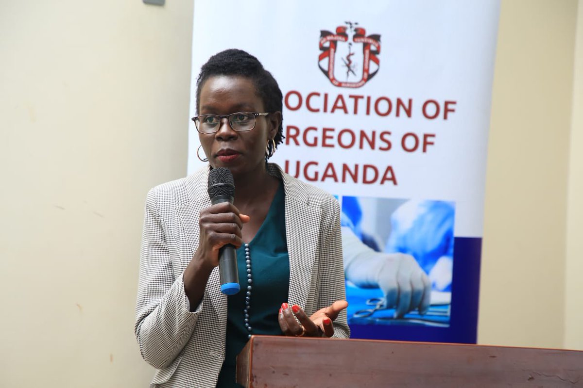 Welcome remarks from SUGES President: Dr. Vivian Akello #ASOUAnnualRegistrarsSymposium