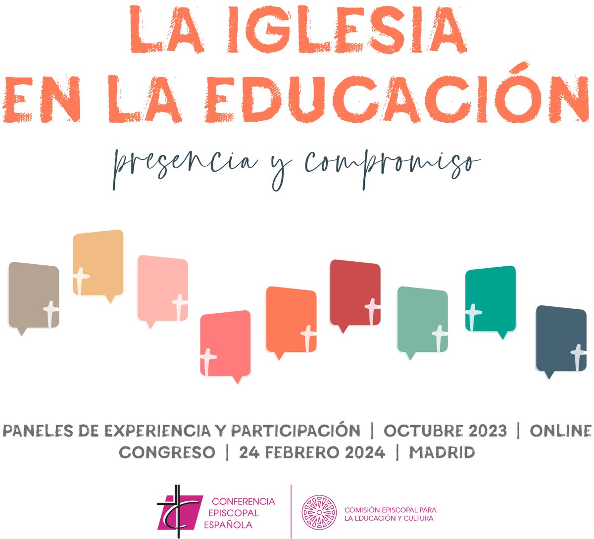 El 2 de octubre arranca el #Congreso2024  #LaIglesiaenlaEducación <a href="/episcopaleyc/">Comisión Episcopal | Educación y Cultura</a> con el 1º Panel de experiencia y participación desde <a href="/esglesiabcn_es/">Iglesia de Barcelona ⛪️</a>  

👉 ¿Qué son los Paneles? ¿Qué objetivos se proponen para esta primera fase?

Toda la información en 👇

conferenciaepiscopal.es/congreso-educa…