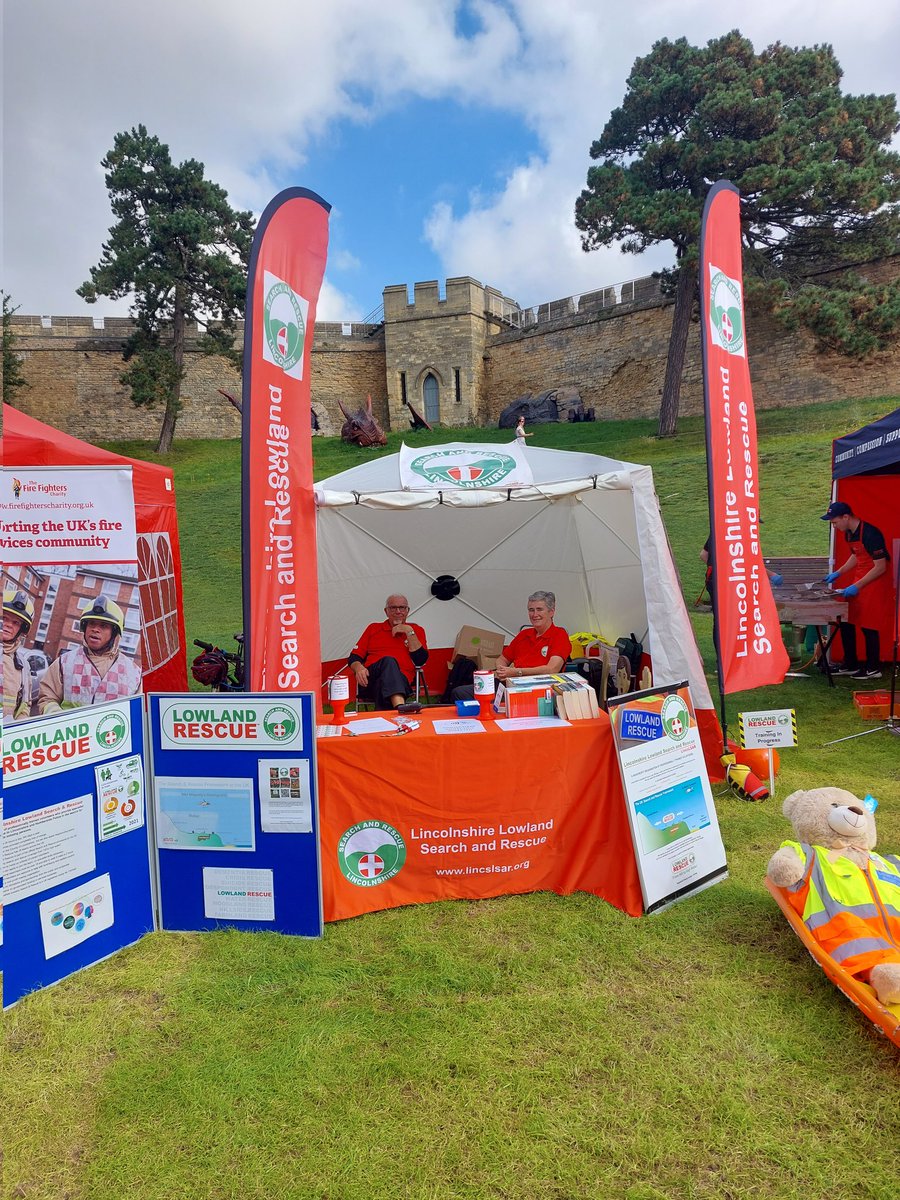 At the UKRO event in Lincoln Castle