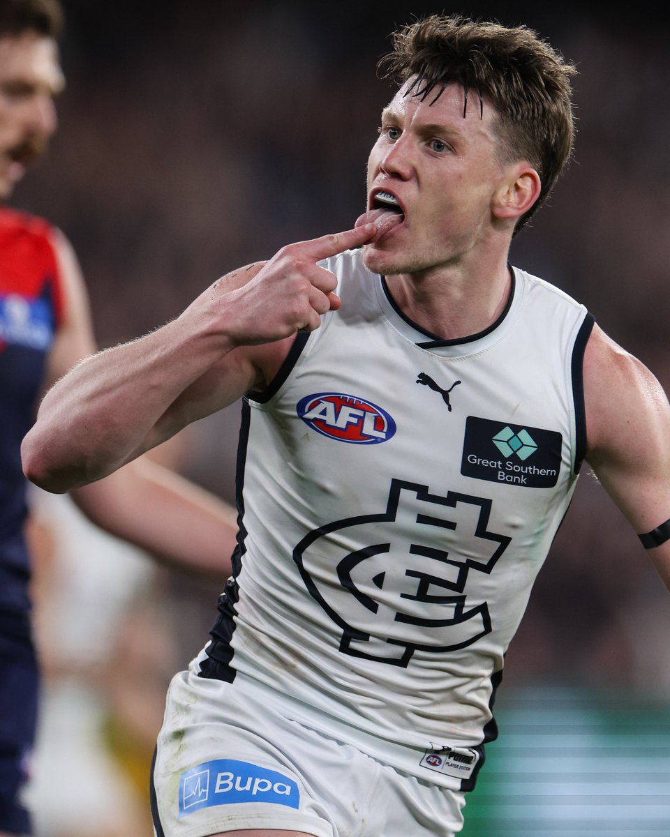 CarltonFC's tweet photo. We've missed Worpa's celebration game.

#StrongerTogether #AFLFinals https://t.co/lRgBGFn5cp