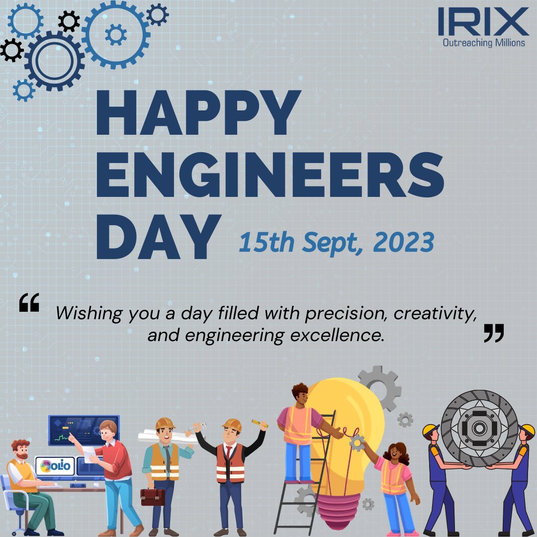IRIX Technologies extends warm wishes on this Engineers' Day, celebrating the innovation and dedication of engineers. Our team at IRIX are committed to architecting cutting-edge software solutions for the banking sector and delivering last mile services that empower communities.