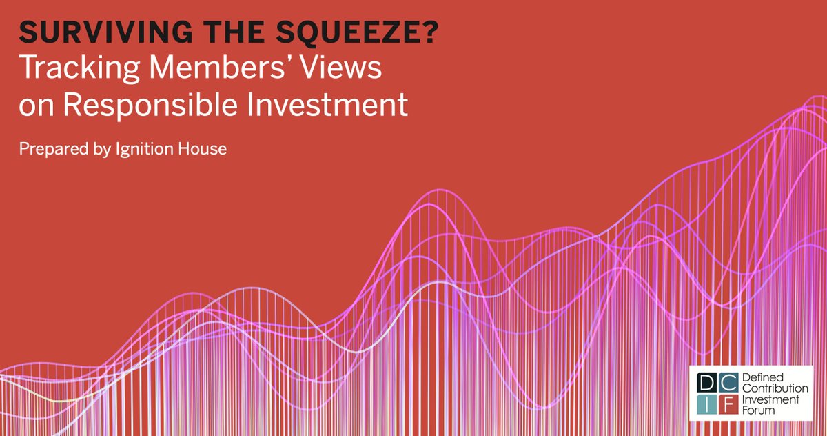 DCIF_UK's tweet photo. Our new research into how the cost of living crisis has affected DC pension savers’ priorities and investment attitudes launches today! To download the @IgnitionHouse report, which spoke with 1,300 current and deferred DC members, visit https://t.co/G6pFlGjhHg #pensionsnews https://t.co/iBgUJkFPsC