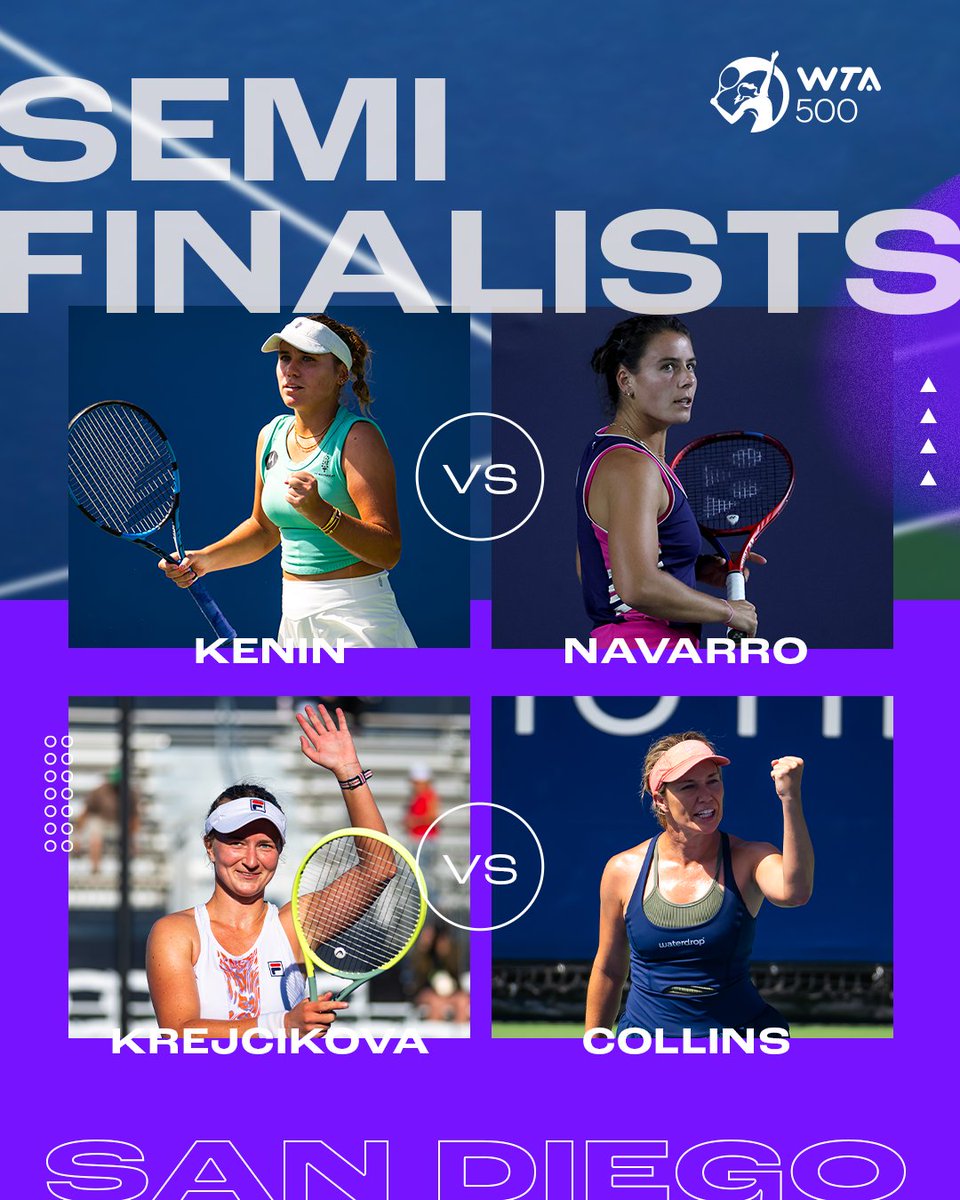 WTA San Diego ao vivo, resultados Tênis WTA - Simples 