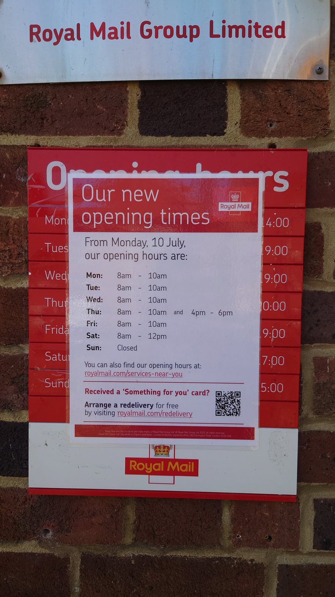 There's a service!?  You miss a delivery as you are at work, then you can't pick it up as.... you've guessed it, you are at work.