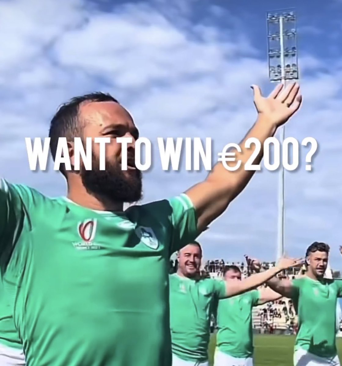 Predict the score between Ireland and Tonga at thesweeps.io/rwc and be in with a chance to win €200 🇮🇪🇹🇴