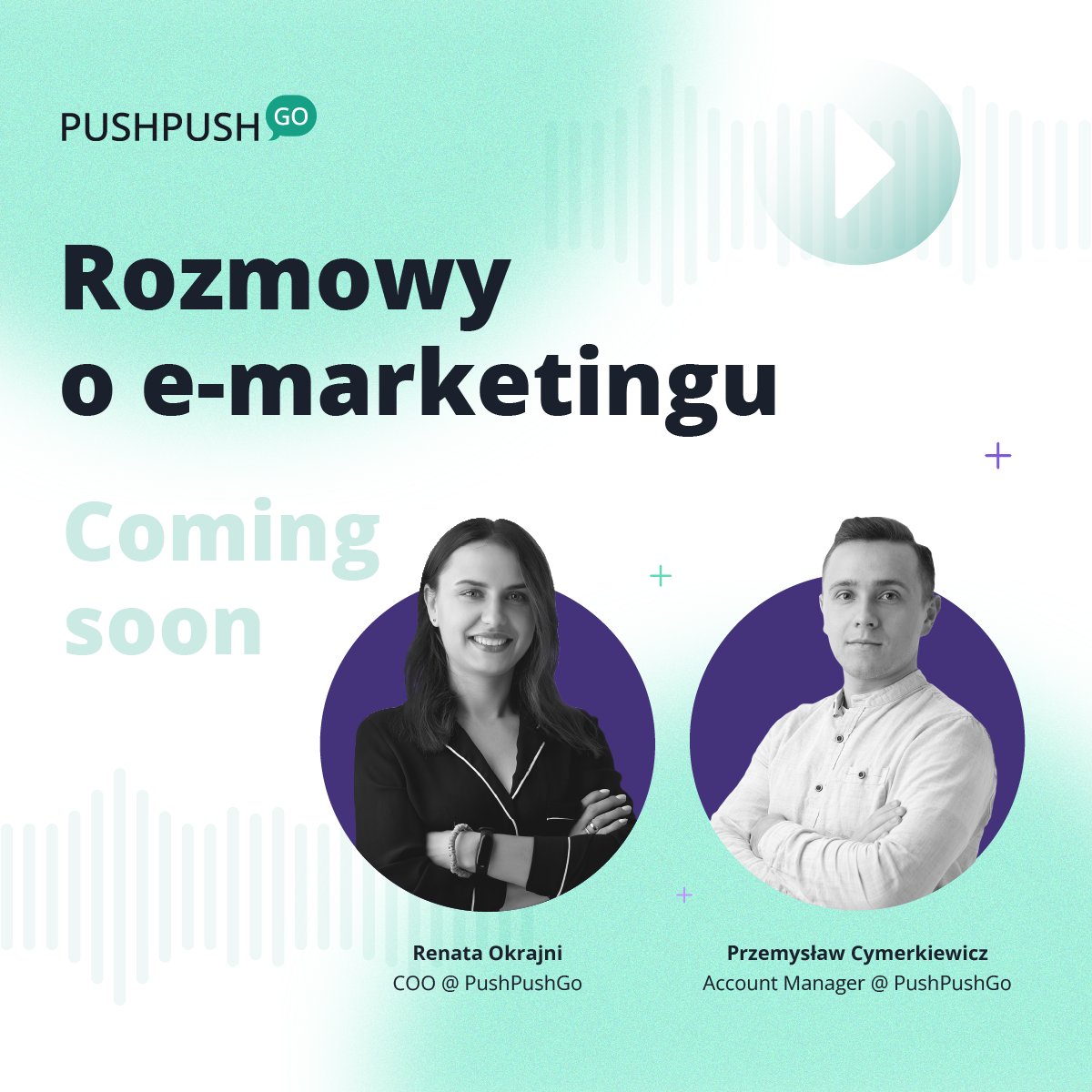 Kontynuujemy serię spotkań poświęconych notyfikacjom push. Już niebawem w "Rozmowach o e-marketingu" zagości Przemysław Cymerkiewicz, który opowie nam o technologii mobile push i jej zastosowaniach.

#mobilepush #notyfikacjemobilepush