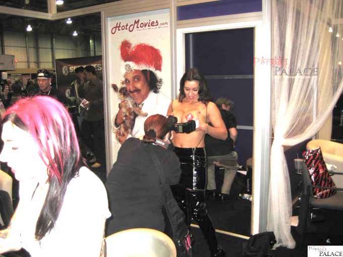 I will be posting convention photos on my websites all week. The "Hedgehog" Ron Jeremy and I used to