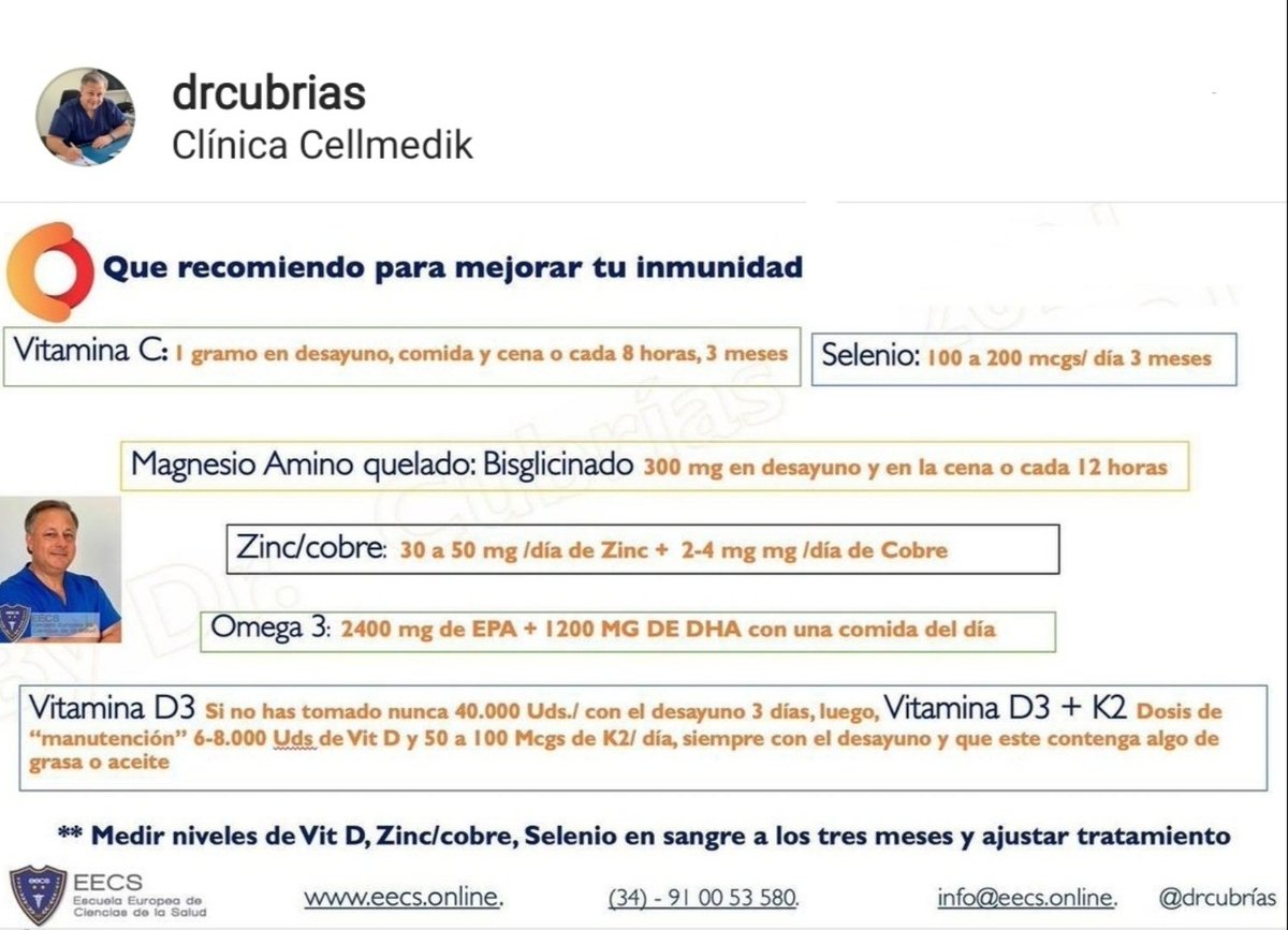 POTENCIA TU INMUNIDAD NATURAL. 
Vitaminas, minerales, alimentación natural, hábitos saludables, naturaleza. Sueño, Ayuno intermitente. Duchas frías. Agua de Mar, sol, actividad física. Respiración, meditación descalzo. Apagar pantallas, wifi. Contacto humano. No miedo, estrés,TV.