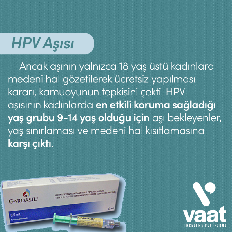 vaatlerorg's tweet photo. Ne vaat edildi?
Hpv Aşısı