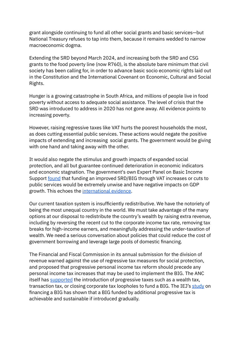 Institute for Economic Justice tweet media