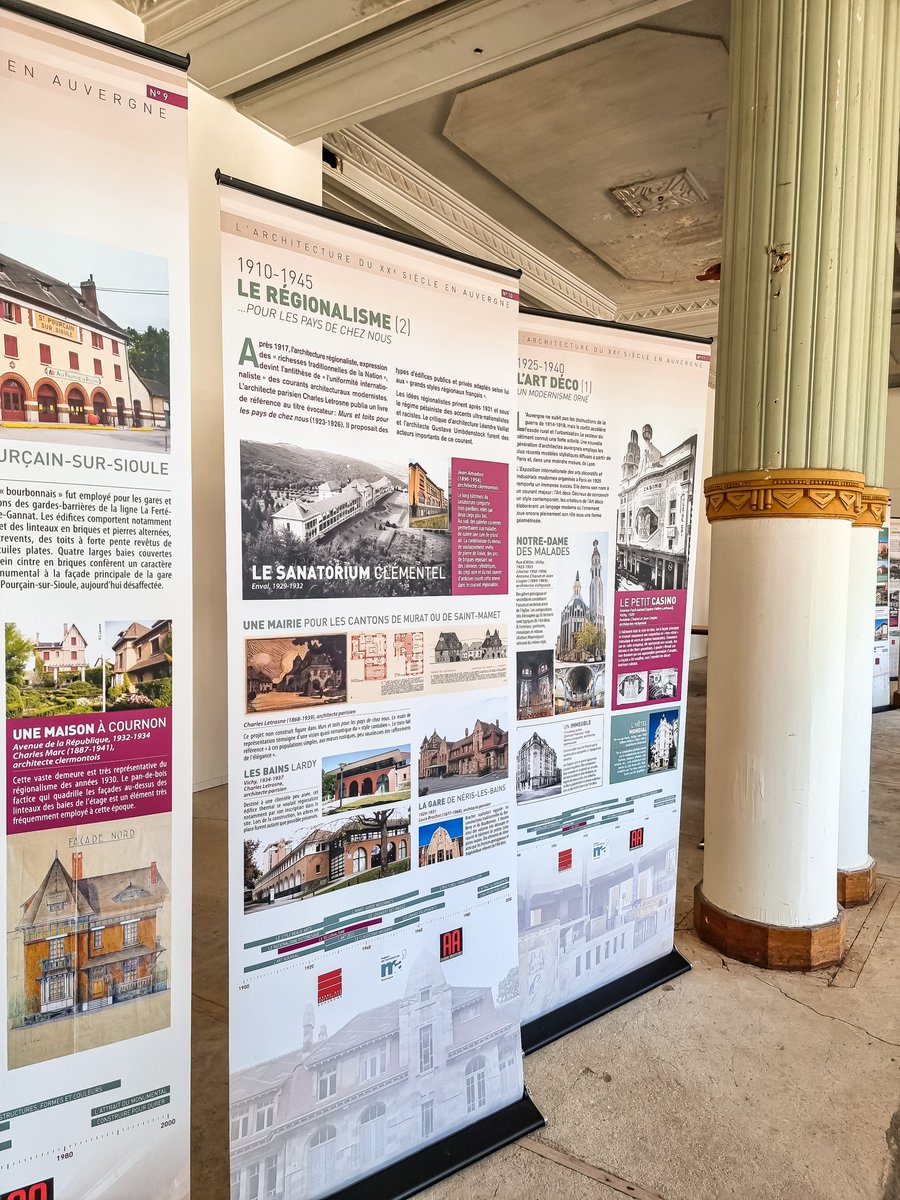 #jep2023
Ce matin avait lieu l'inauguration des deux expositions à découvrir dans la salle à manger du Grand-Hôtel à l'occasion des Journées Européennes du Patrimoine 2023 👍