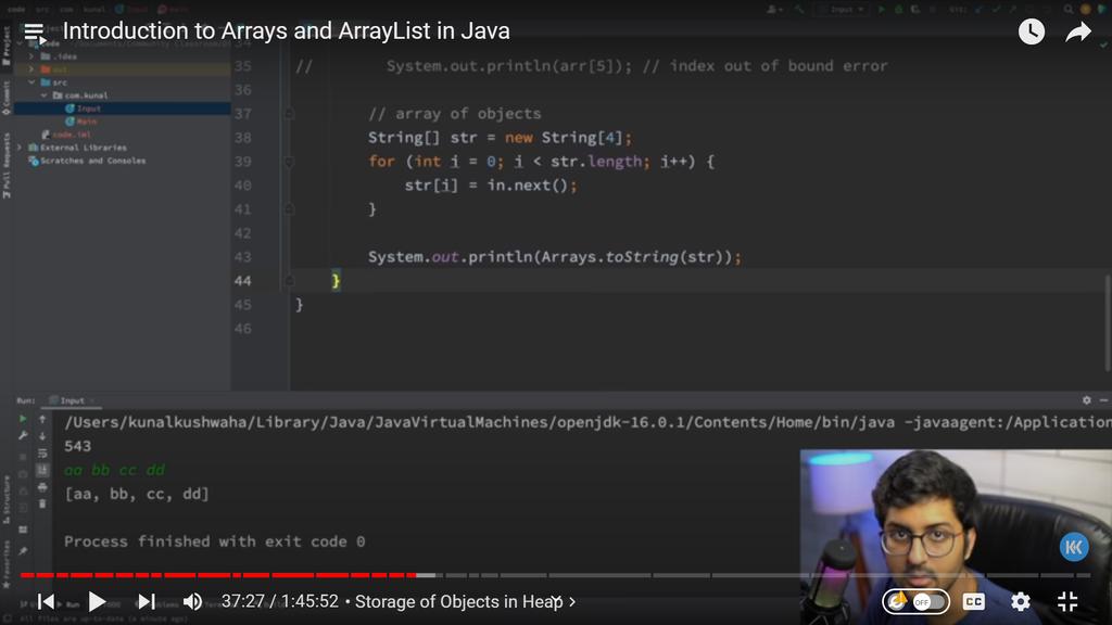 Sahilsher2710's tweet image. Day 43 of #50DaysofCode
->Starting DSA from Arrays
->Starting #Leetcode but can't solve 😕 problems koi motivation de do yrr
-> Attending Internshala Trainings
#10ODaysOfCode #DSA #tectwitter
#buildinpublic #10Odevs #intershala