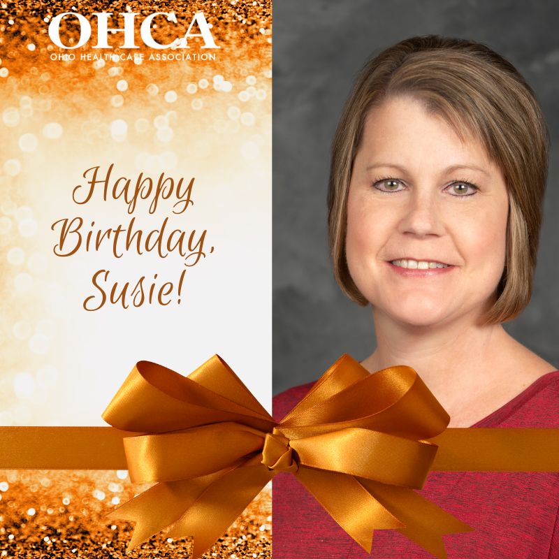 vanrunkle's tweet photo. Join the OHCA Staff in wishing Susie Blair, OHCA's Operations Director, a very Happy Birthday today! https://t.co/Bz0Xfn3QNp