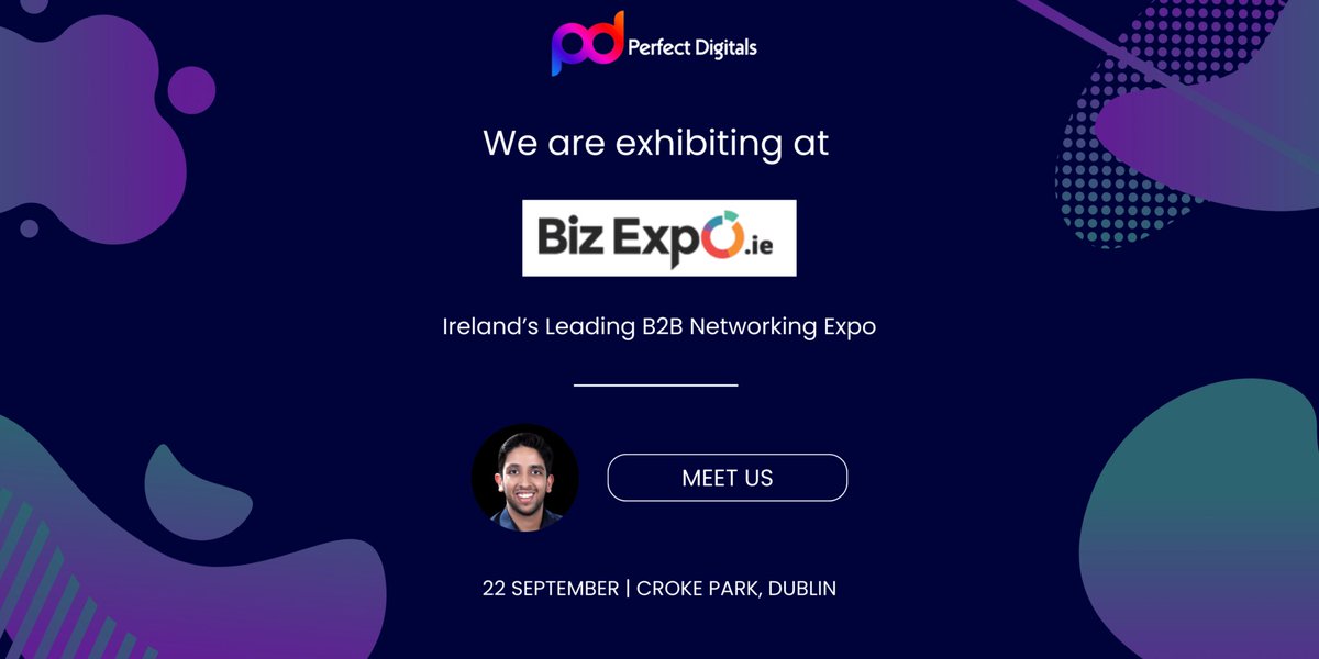mathur1036's tweet image. We are all set to exhibit at the highly anticipated Biz Expo Ireland 2023

perfectdigitals.ie/biz-expo-irela…

#bizexpoireland #Ireland #digitalmarketing #Networking #perfectdigitals #digitalmarketing #dublin #conferences #irelandbusiness #digitalagency