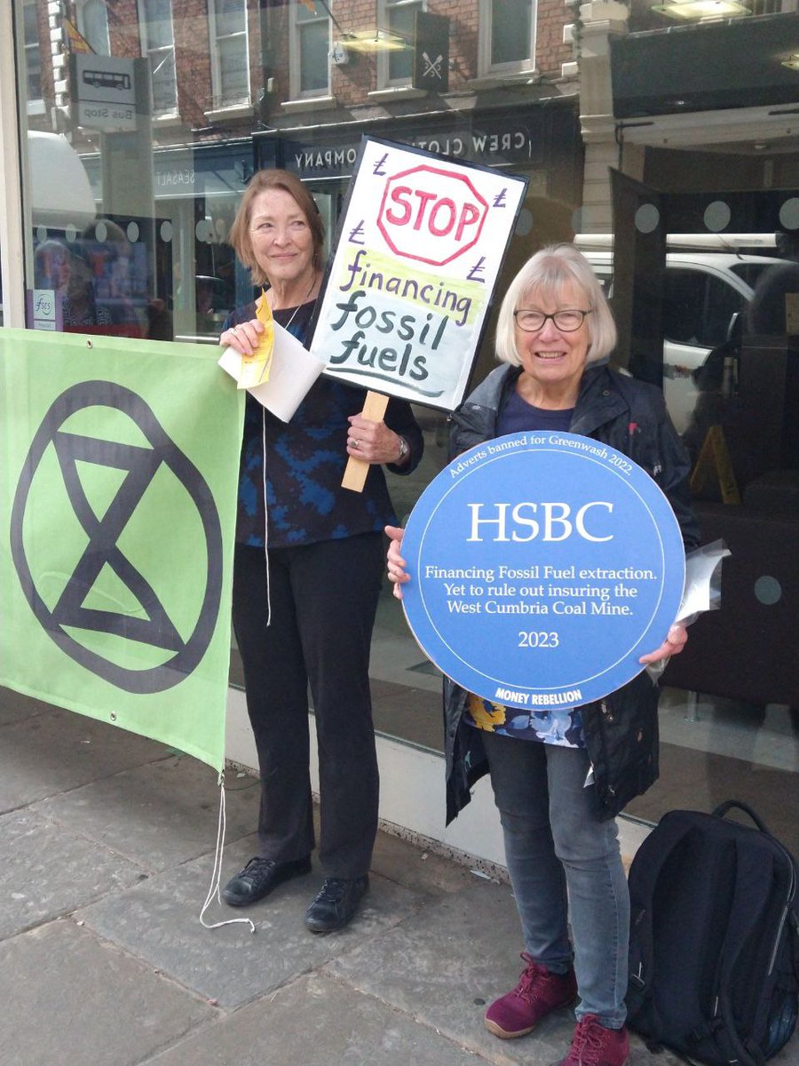 BREAKING 🥳 4 <a href="/LloydsofLondon/">Lloyd's</a>  insurers have ruled out their support for the West Cumbria Mine #StopWCM

People across the UK are out on the streets today calling on <a href="/HSBC/">HSBC</a> &amp; other insurers to do the same.

This is just the beginning. Get involved 👉 t.me/+z627ywu4jD5iY…