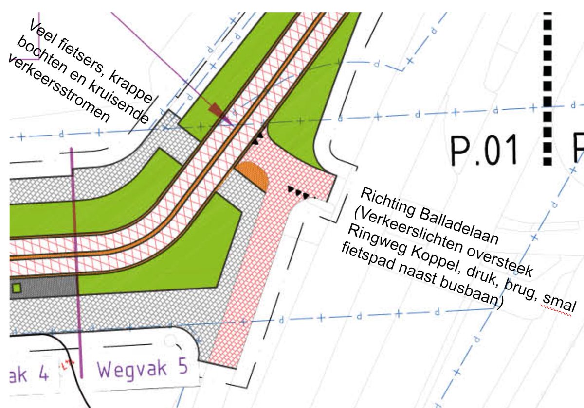 Superblij met aanleg nieuwe doorfietsroute in #Amersfoort. Ben wel benieuwd of kruispunt Hooglandseweg Noord, RingwegKoppel, Balladelaan nog aan te passen is in ontwerp. Situatie nu is al slecht, en nog slechter in nieuwe ontwerp @Fiets033 <a href="/fietsersbond/">Fietsersbond</a>  utrecht.maps.arcgis.com/apps/MapSeries…