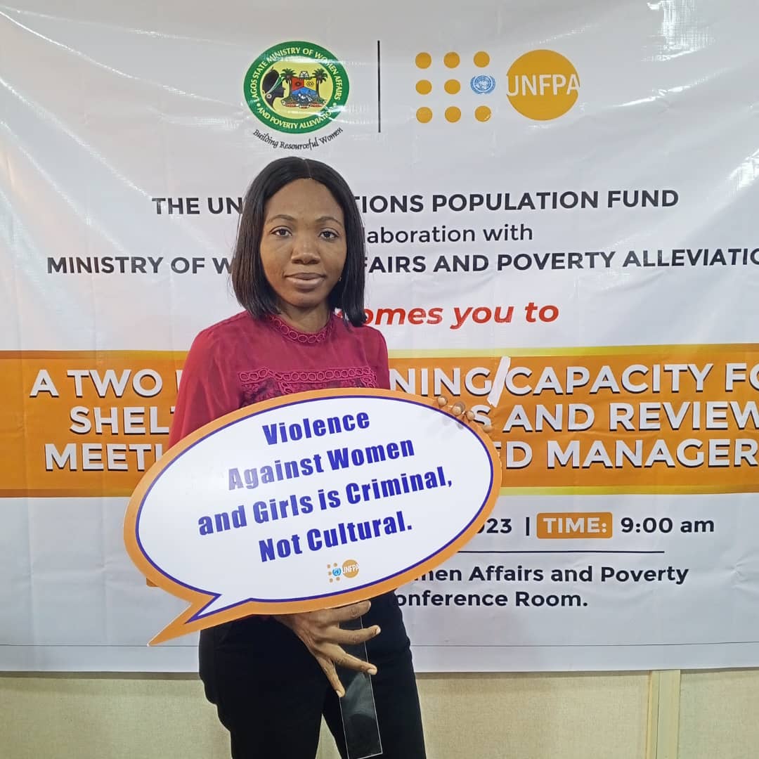 DRealWoman's tweet photo. The Ministry of Women Affairs and Poverty Alleviation (WAPA ), in collaboration with UNFPA on the 6th -7th of September 2023, held  a two day capacity training for all shelter managers in Lagos.

#Rwf
#trainingthetrainers
#wapa
#unfpa
#sheltersinlagos #lagosshelter https://t.co/BprJtmMzjE