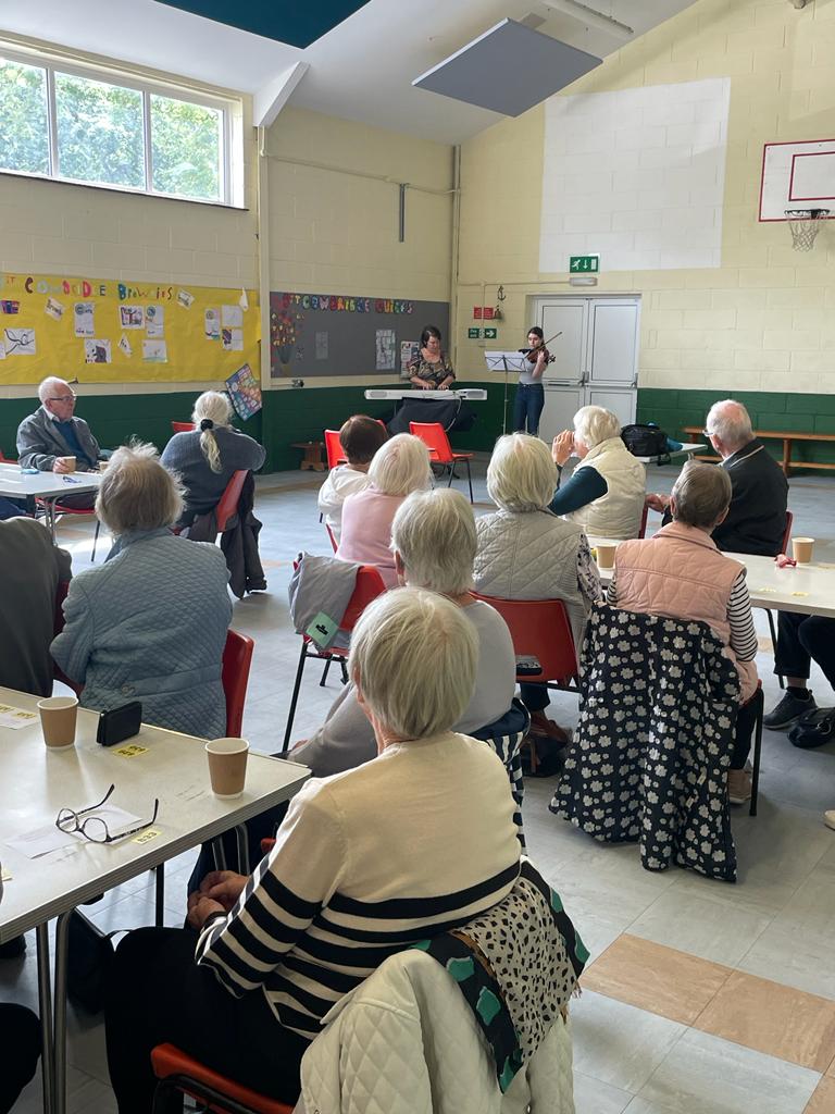 We've really enjoyed having Isobel volunteering with us in our Cowbridge groups over the summer, and it was a lovely treat to hear her play her violin for us before she went back to Sixth Form. Thank you Isobel, and good luck with your A Levels!