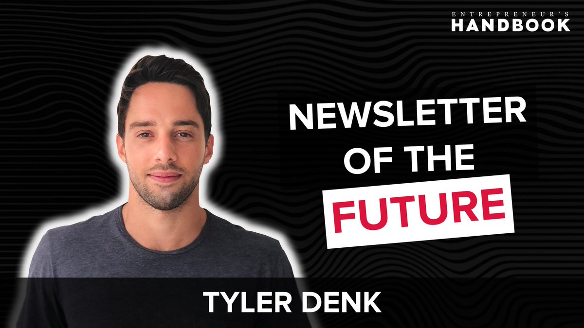 Everyone knows newsletter subscribers matter more than social media followers.

But how do you grow a newsletter fast?

@denk_tweets is building the hottest newsletter startup @beehiiv after helping @MorningBrew scale to 3m+ followers.

4 lessons from our @entrehandbook chat 🧵