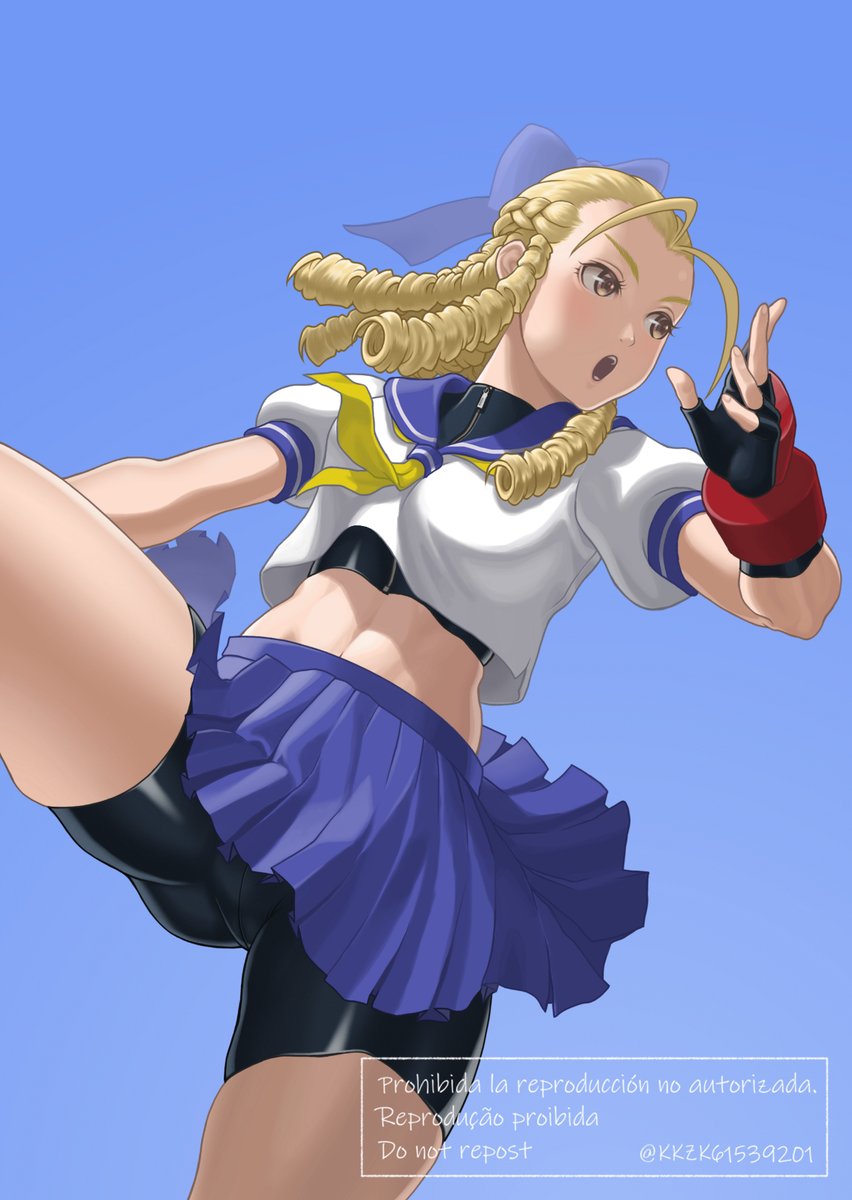 『ストリートファイター』シリーズ
神月かりん
#格ゲーキャラ描こうぜ
#streetfighter

本日9月15日はかりんお嬢の誕生日～
幾度かめの再掲でおめでとうございます🎂🎉
