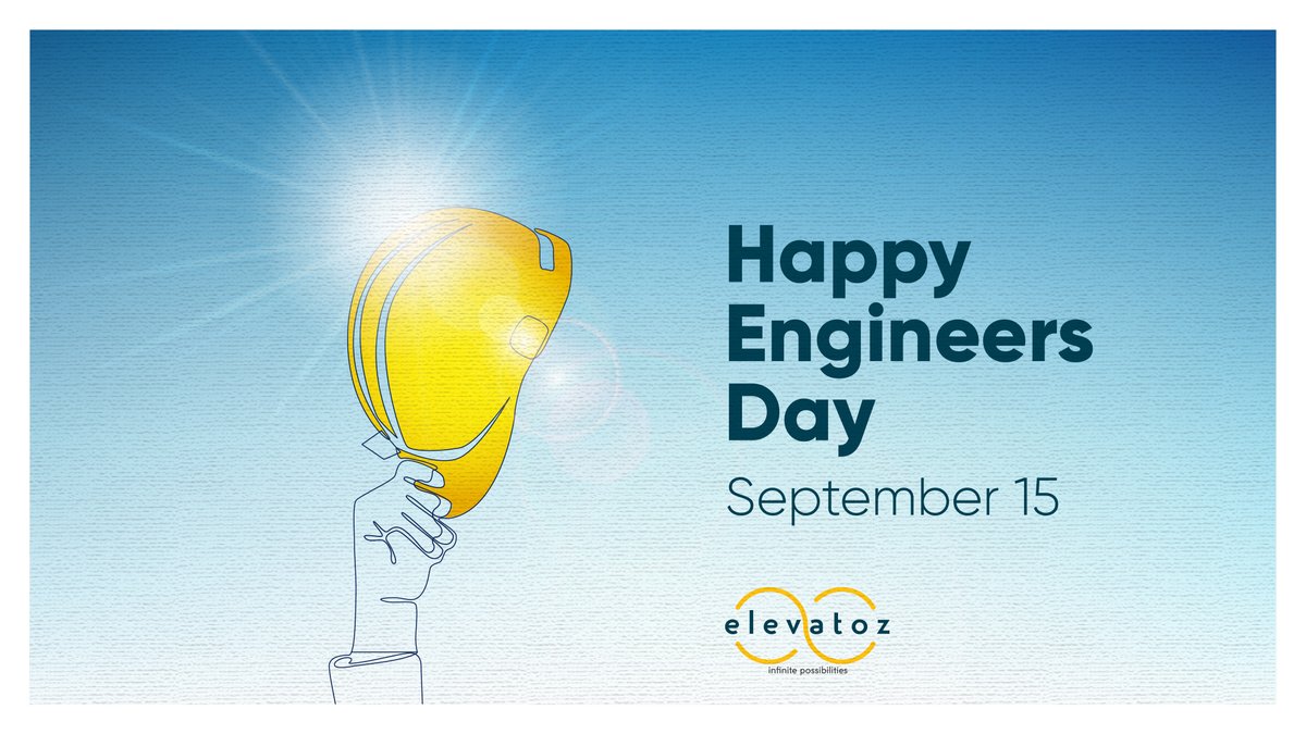 Engineering the Future: Celebrating Engineers on Their Special Day! Happy Engineer's Day! Join us in celebrating the remarkable contributions of engineers everywhere. Like, share, and tag an engineer whose brilliance shines bright! 👷‍♂️ #EngineersDay #InnovationMasters