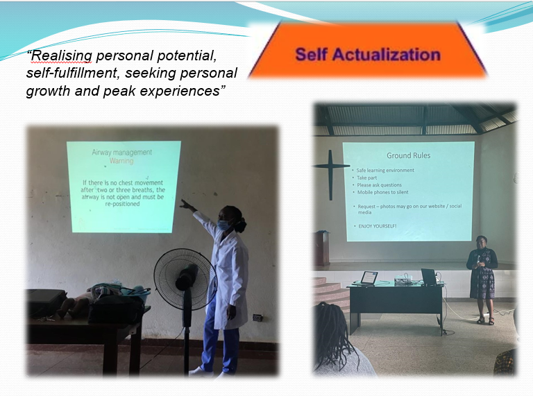 We've just returned from the ALSG conference in Manchester.  Theme: forward thinking, innovation and flexibility in the development of teaching programmes.  Thank you to Maslow for the structure of our talk!