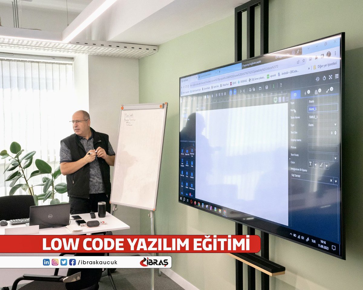 Bilgi Teknolojileri Müdürü Kamuran Çanaklı tarafından çalışanlarımıza ‘Low Code Yazılım Eğitimi’ verildi.

İBRAŞ
#ibras #eğitim #ik #hr #yazılım #sql #kestel #xpoda #lowcode